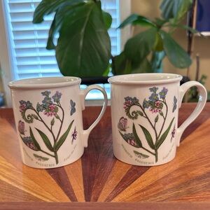 Portmeirion Botanic Garden Mug Coffee Cup Forget- Me- Not Myositis Palustris